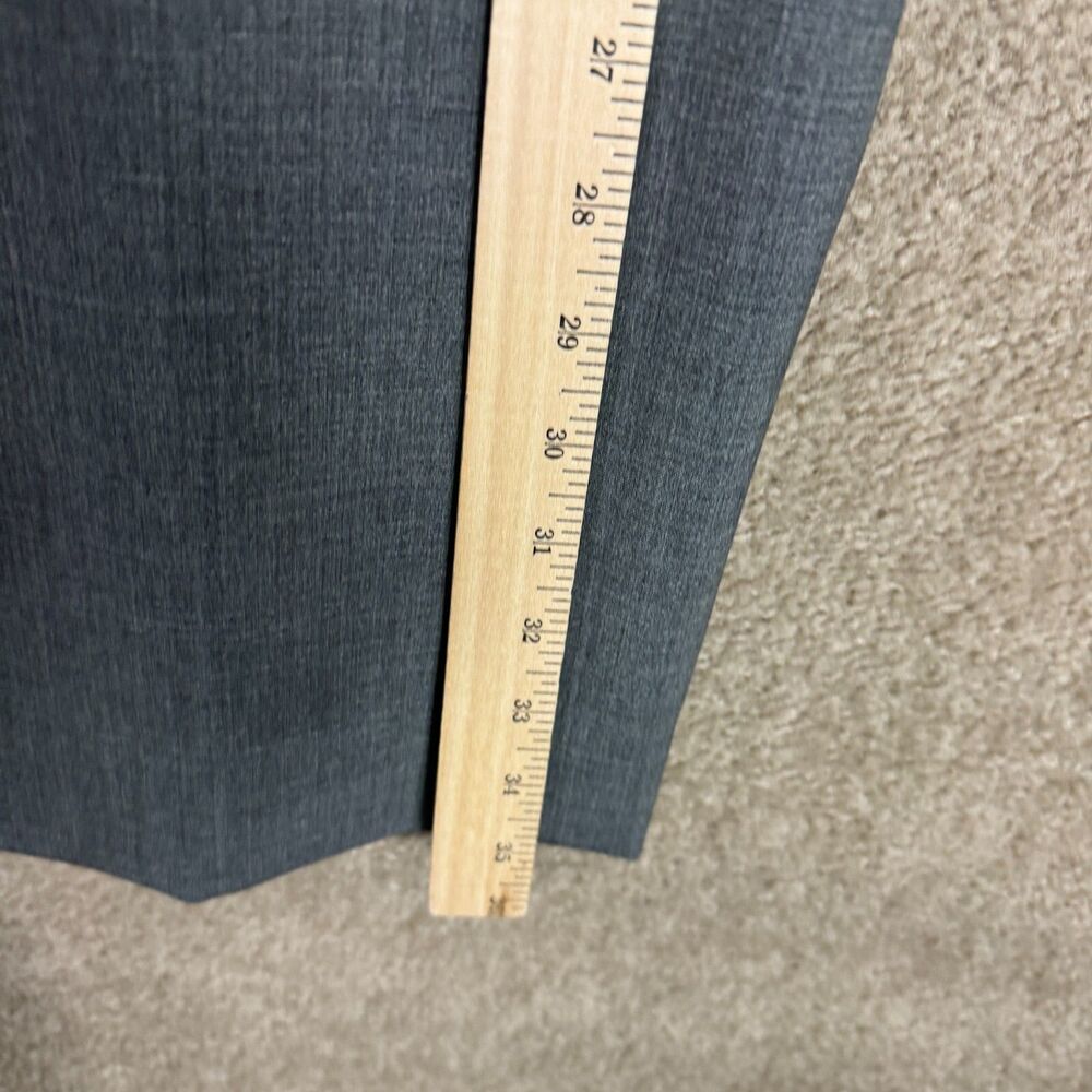 J. Crew Resume Sheath Dress Size 0P Gray Heather Cap Sleeve Stretch Wool Blend - Picture 7 of 13